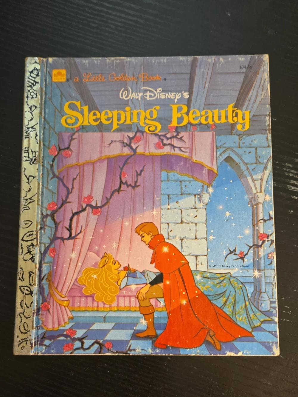 1986 A Little Golden Book Walt Disneys  Sleeping Beauty